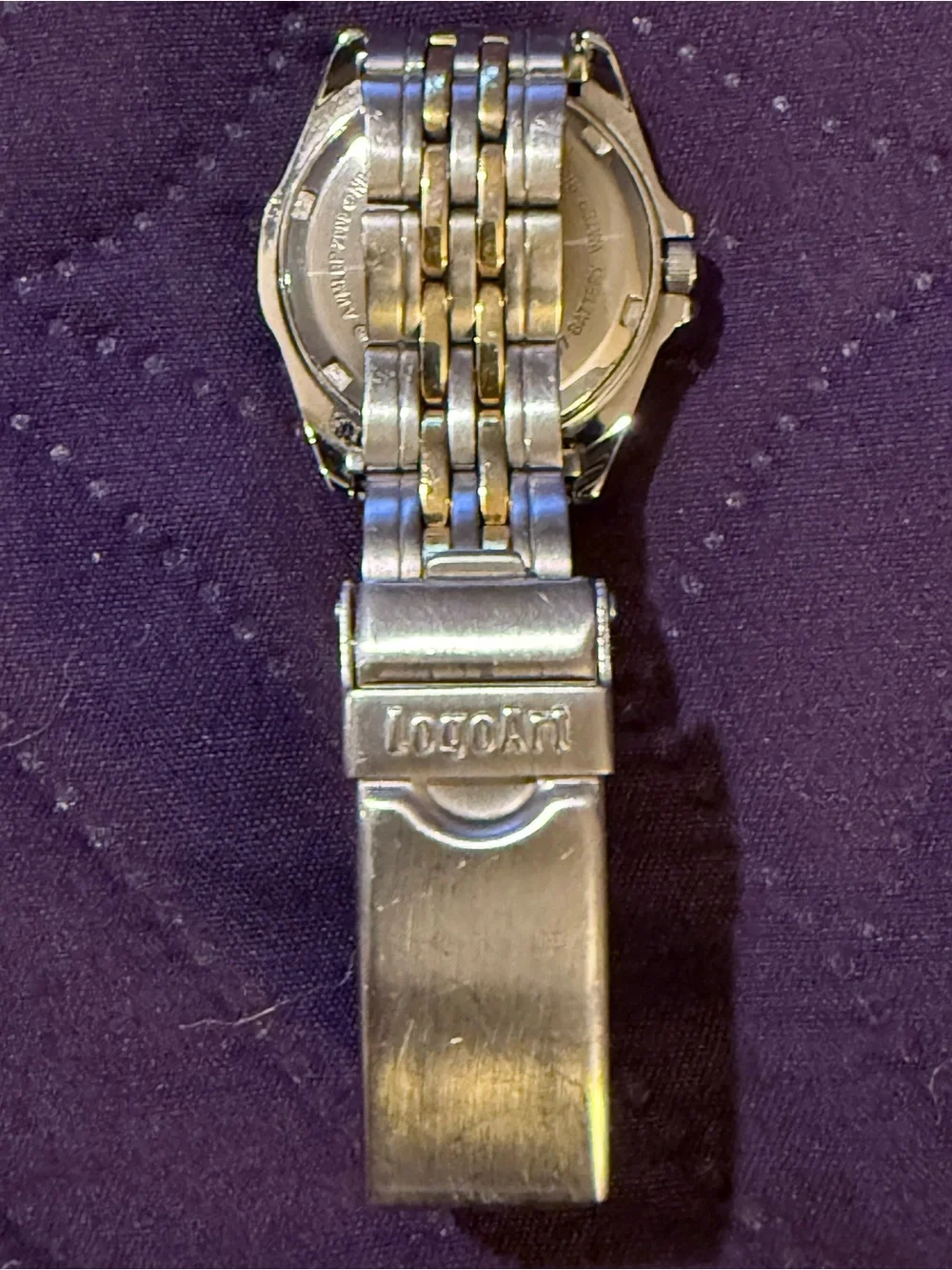Minnesota Vikings Two-Tone Fan Watch - Silver & Gold Needs Battery